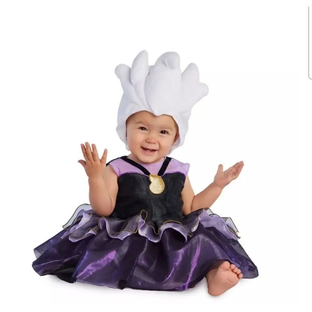 Disney baby Ursula Halloween baby costume 6-12 months